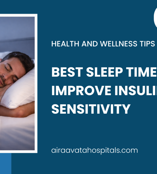 Best Sleep Time to Improve Insulin Sensitivity - Airaavata Hospitals