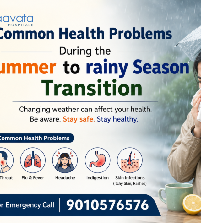 Common Health Problems During the Summer to rainy Season Transition - Airaavata Hospitals