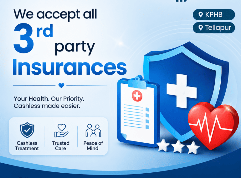 All type of insurences are accepted here - Airaavata Hospitals